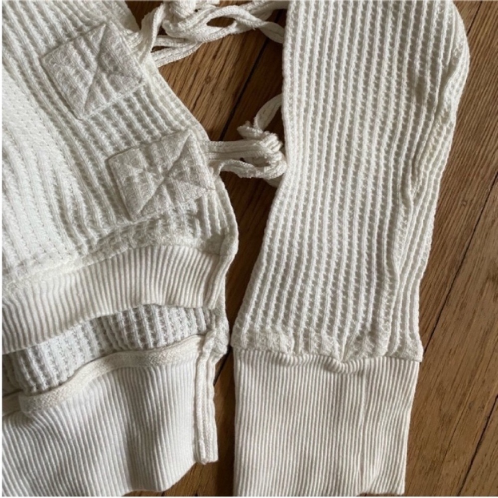 White free people thermal top - Picture 5 of 8